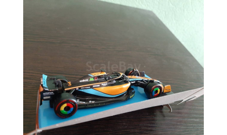 McLaren MCL36 Ricciardo 2022, масштабная модель, BBurago, scale43