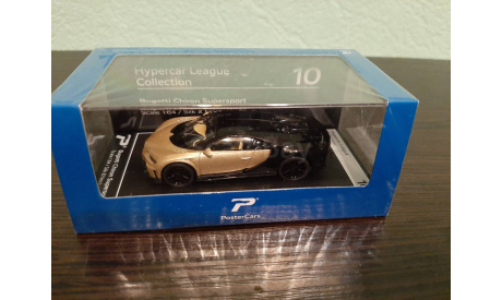 BUGATTI  CHIRON SUPER SPORT 2018, масштабная модель, Poster Cars, scale64