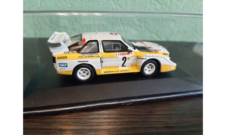 Audi Sport quattro S1  #2 Rallye Monte Carlo 1986, масштабная модель, CMR-IXO, scale43