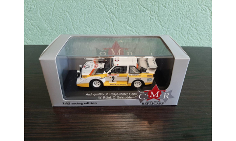 Audi Quattro Sport S1 Night Version #2 Rallye Monte Carlo 1986, масштабная модель, CMR-IXO, 1:43, 1/43