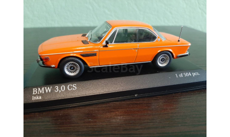 BMW 3.0 CS E9 1969, масштабная модель, Minichamps, scale43
