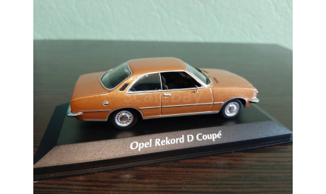Opel Rekord D Coupe 1975, масштабная модель, Minichamps, scale43