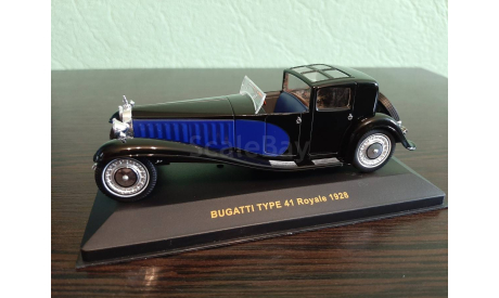 Bugatti Type 41 Royale 1928, масштабная модель, IXO Museum (серия MUS), scale43