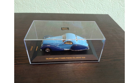 Talbot Lago T150SS Figoni Falaschi 1938, масштабная модель, IXO Museum (серия MUS), 1:43, 1/43