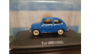 Fiat 600D 1962, масштабная модель, Altaya, scale43