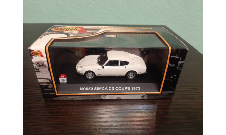 Simca CG coupe 1973, масштабная модель, Nostalgie, scale43