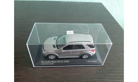 Mercedes-Benz ML63 AMG 2006 W164, масштабная модель, Minichamps, 1:43, 1/43