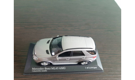Mercedes-Benz ML63 AMG 2006 W164, масштабная модель, Minichamps, 1:43, 1/43