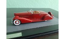 Duesenberg SJ  572-2596 Convertible Coupe SWB Bohman Schwartz 1935, масштабная модель, Matrix, scale43