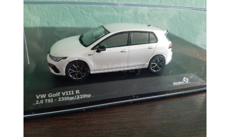 Volkswagen Golf VIII R 2.0 TSi 2021, масштабная модель, Solido, scale43