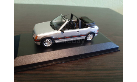 Peugeot 205 CTI Cabrio 1990, масштабная модель, Minichamps, 1:43, 1/43