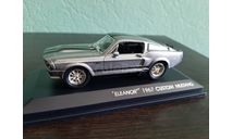 Ford Mustang ’Eleanor’ GT 500 1967 ’Угнать за 60 секунд’, масштабная модель, Greenlight Collectibles, scale43