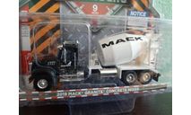 Mack Granite Concrete Mixer, масштабная модель, Greenlight Collectibles, scale64