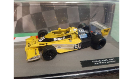 Renault RS01 Jabouille 1977, масштабная модель, Altaya F1, scale43