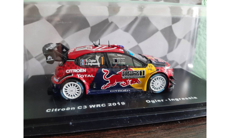 Citroen C3 WRC Sieger Rally Monte Carlo 2019, масштабная модель, Citroën, Altaya Rally, scale43