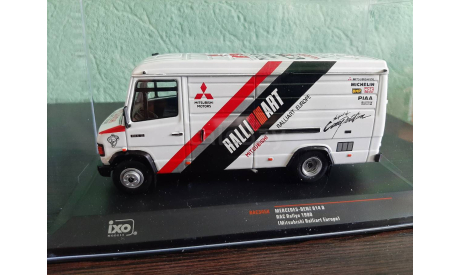 Mercedes-Benz  814D Mitsubishi Ralliart RAC Rally 1990, масштабная модель, IXO Rally (серии RAC, RAM), scale43