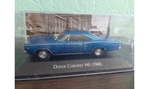 Dodge Coronet 440 1968, масштабная модель, Altaya Mexico, 1:43, 1/43