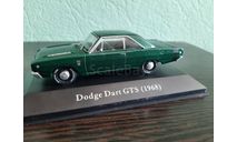 Dodge Dart GTS 1968, масштабная модель, Altaya Mexico, scale43