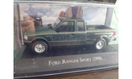 Ford Ranger Sport 1998, масштабная модель, Altaya Mexico, scale43