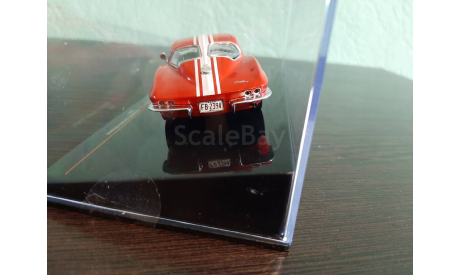 Chevrolet Corvette C2 Stingray 1963, масштабная модель, IXO Road (серии MOC, CLC), scale43