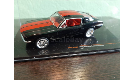 Ford Mustang Fastback Custom 1967, масштабная модель, IXO Road (серии MOC, CLC), scale43