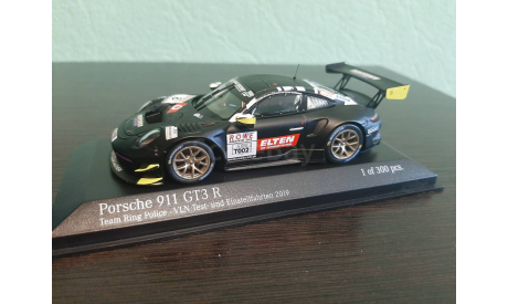 Porsche 911 GT3 R  VLN2 Nürburgring 2019 Iron Force, масштабная модель, Minichamps, scale43