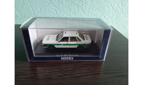 Audi 80 POLIZEI 1979, масштабная модель, Norev, scale43