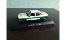 Audi 80 POLIZEI 1979, масштабная модель, Norev, scale43