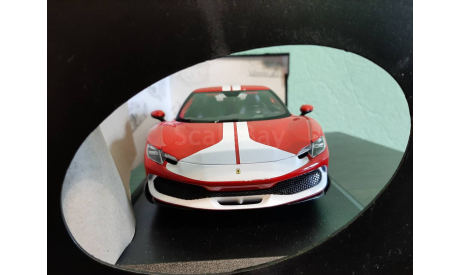 Ferrari 296 GTB Assetto Fiorano  2022, масштабная модель, BBurago, scale18