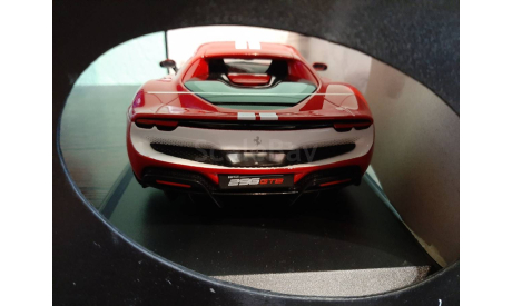 Ferrari 296 GTB Assetto Fiorano  2022, масштабная модель, BBurago, scale18