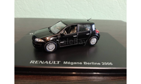 Renault Megane Berline 2006, масштабная модель, Norev, scale43