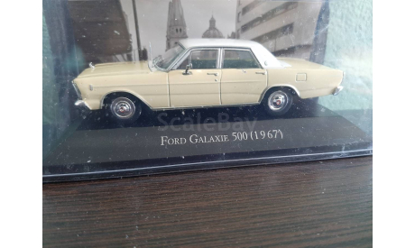 Ford Galaxie 500 1967, масштабная модель, Altaya Mexico, 1:43, 1/43