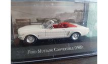 Ford Mustang Cabriolet 1965, масштабная модель, Altaya Mexico, scale43