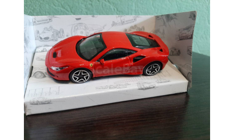 Ferrari F8 Tributo, масштабная модель, BBurago, 1:43, 1/43