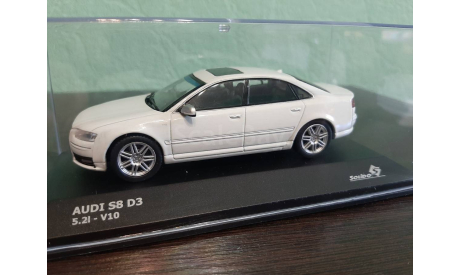 Audi S8 (D3)  2010, масштабная модель, Solido, scale43