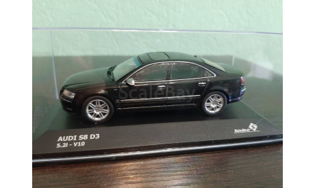 Audi S8 (D3)  2010, масштабная модель, Solido, 1:43, 1/43