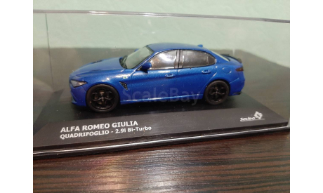 Alfa Romeo Giulia Quadrifoglio 2016, масштабная модель, Solido, scale43