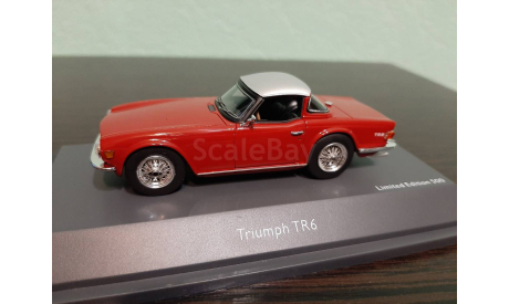 Triumph TR6, масштабная модель, Schuco, 1:43, 1/43