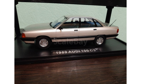 Audi 100 C3 1989, масштабная модель, Triple 9, scale18