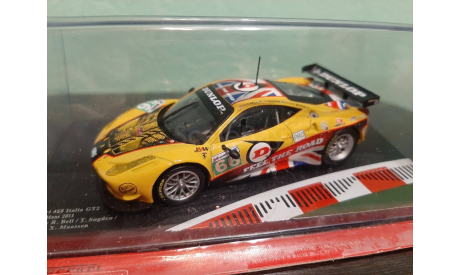 Ferrari 458 Italia GT2 #66 24h LeMans 2011, масштабная модель, Altaya Rally, scale43