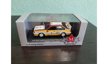 Audi Sport quattro A2 #1 победитель Rallye Monte Carlo 1984, масштабная модель, CMR-IXO, scale43