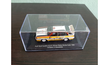 Audi Sport quattro A2 #1 победитель Rallye Monte Carlo 1984, масштабная модель, CMR-IXO, scale43