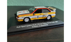 Audi Sport quattro A2 #1 победитель Rallye Monte Carlo 1984