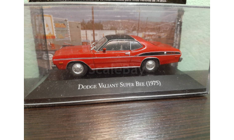 Dodge Valiant Super Bee 1975, масштабная модель, Altaya Mexico, 1:43, 1/43