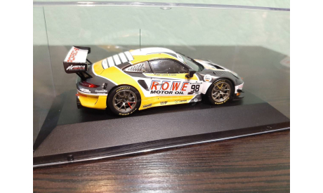 Porsche 911 GT3 R #98 5-й 24h Spa 2019 ROWE Racing, масштабная модель, IXO Rally (серии RAC, RAM), scale43