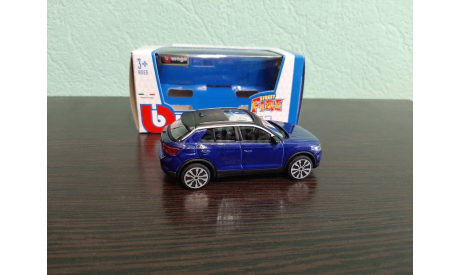 Volkswagen T-Roc 2021, масштабная модель, BBurago, scale43