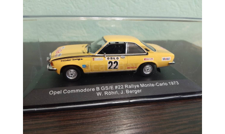 Opel Commodore B GS/E #22 Rallye Monte Carlo 1973, масштабная модель, CMR-IXO, scale43