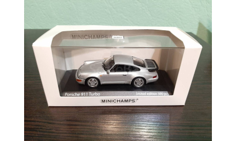 Porsche 911 (964) Turbo 1990, масштабная модель, Minichamps, scale43