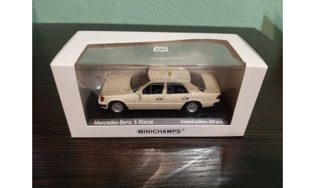Mercedes-Benz 230E (W124) Taxi 1990, масштабная модель, Minichamps, scale43