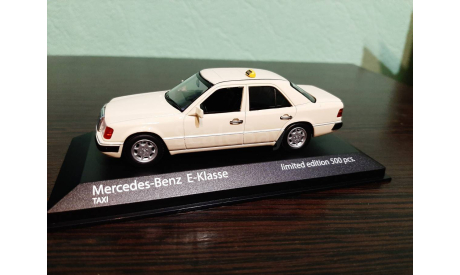 Mercedes-Benz 230E (W124) Taxi 1990, масштабная модель, Minichamps, scale43